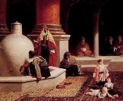 Arab or Arabic people and life. Orientalism oil paintings  282